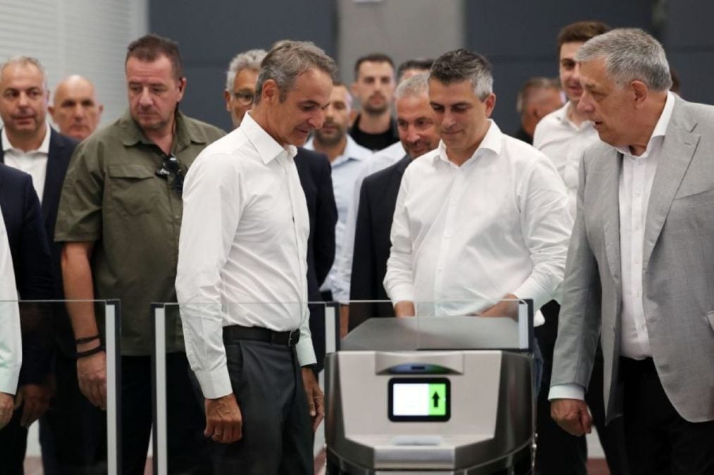 Με το Μετρό Καλαμαριάς έφτασε στα εγκαίνια ο Κυριάκος Μητσοτάκης – Πρώτος επιβάτης σήμερα – ΒΙΝΤΕΟ – ΦΩΤΟ 12 Ο Κυριάκος Μητσοτάκης στα εγκαίνια του Μετρό Καλαμαριάς