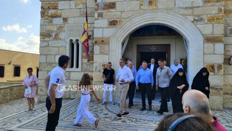 Κυριάκος Μητσοτάκης από τα Χανιά για τον Δεκαπενταύγουστο: «Η σκέψη μας σε όσους δίνουν αγώνα απέναντι στις πυρκαγιές» 7 ΜΗΤΣΟΤΑΚΗΣ ΧΑΝΙΑ