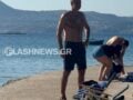 Μητσοτάκης: Πρωινή βουτιά στο Μαράθι Χανίων μετά το ατύχημα με το ποδήλατο