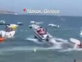 Νάξος: Χειριστής σκάφους έχασε τον έλεγχο και «καβάλησε» βάρκες στη θάλασσα, βίντεο