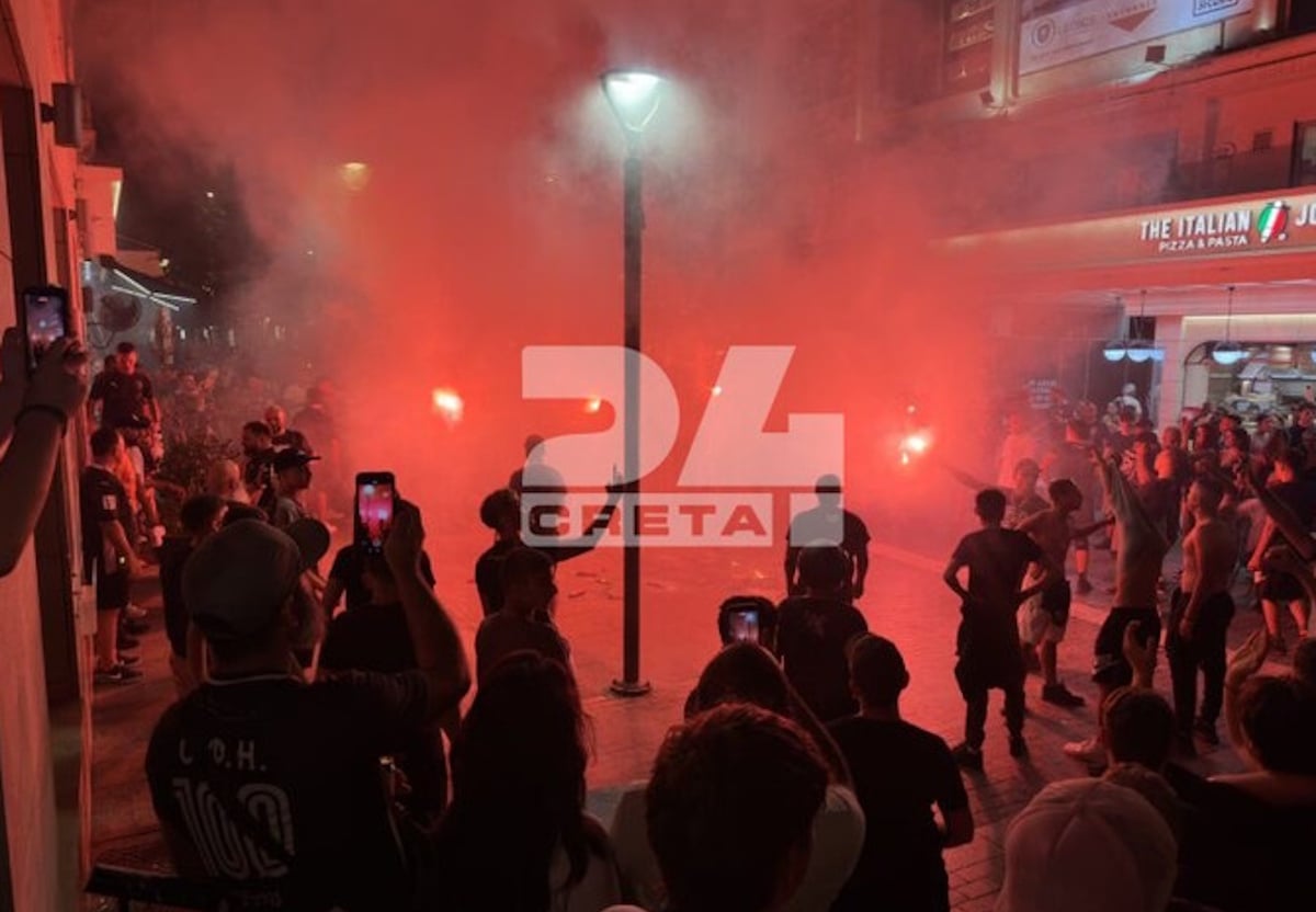 ΟΦΗ: Το Ηράκλειο γιόρτασε την κατάκτηση του Super Cup από τους Κρητικούς