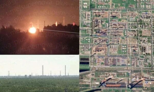 Φωτιά σε ρωσικό διυλιστήριο έπειτα από επίθεση ουκρανικών drone – Βίντεο