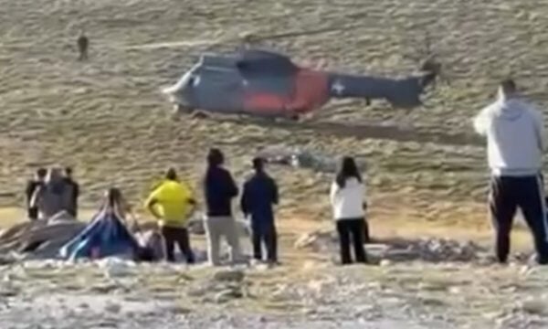 Όλυμπο: Βίντεο από τη στιγμή ανάσυρσης της σορού του 40χρονου ορειβάτη που σκοτώθηκε στον Μύτικα