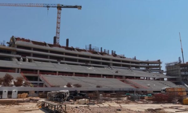 Νέες εικόνες από το γήπεδο του Παναθηναϊκού στον Βοτανικό: Παίρνει μορφή το γήπεδο του τριφυλλιού