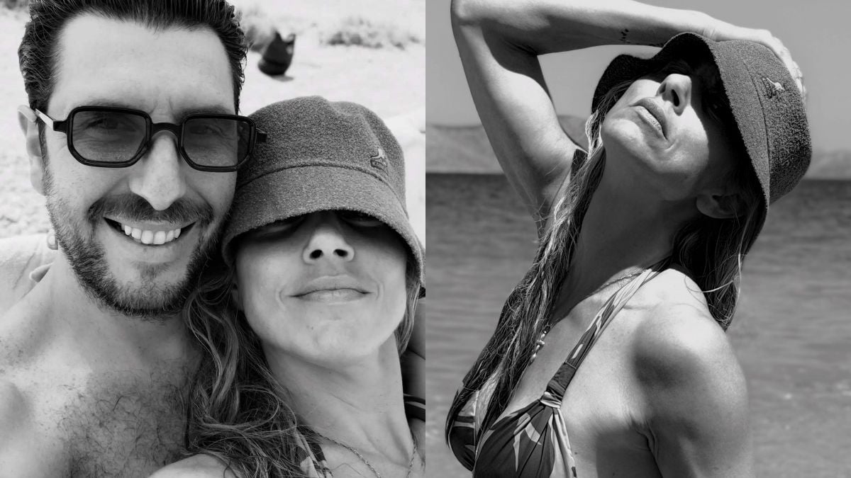 Ντορέττα Παπαδημητρίου – Γιώργος Γεροντιδάκης: Φωτογραφίες δίπλα στο κύμα