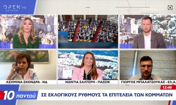 Πολιτική αντιπαράθεση Σκόνδρα, Σαλτέρη και Μπαλατσούκα