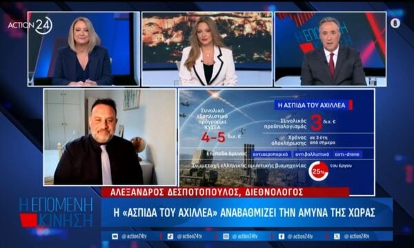 Α. Δεσποτόπουλος: «Ποτέ στο παρελθόν δεν ήμασταν τόσο καλά οχυρωμένοι όσο σήμερα»