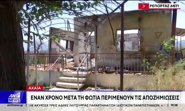 Αχαΐα: Έναν χρόνο μετά τη φωτιά περιμένουν τις αποζημιώσεις