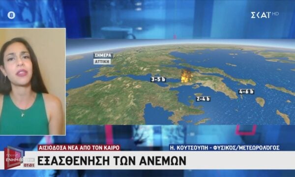 Αισιόδοξα νέα από τον καιρό: Εξασθένηση των ανέμων