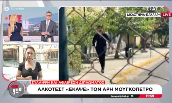Αλκοτέστ έκαψε τον Άρη Μουγκοπέτρο – Σύλληψη και αφαίρεση του διπλώματος