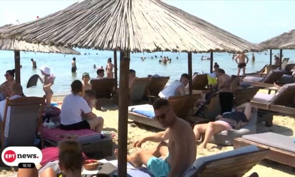 Ανάσες δροσιάς στις κοντινές παραλίες – Ο υδράργυρος έφτασε τους 39 βαθμούς