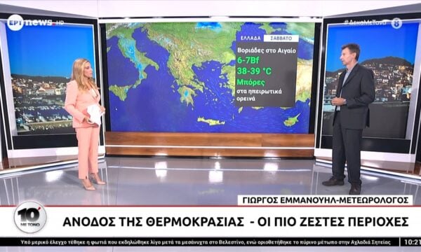 Άνοδος της θερμοκρασίας – Οι πιο ζεστές περιοχές