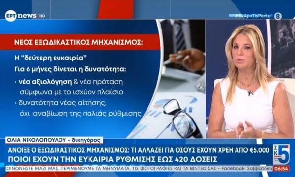 Άνοιξε ο εξωδικαστικός μηχανισμός: Τι αλλάζει για όσους έχουν χρέη από 5.000 ευρώ – Ποιοι έχουν την ευκαιρία ρύθμισης έως 420 δόσεις