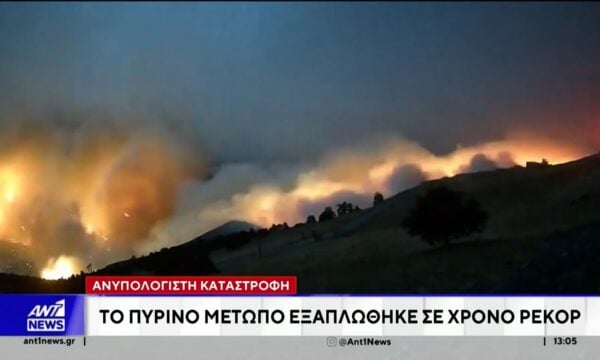 Ανυπολόγιστη ζημιά από τις πυρκαγιές – Αναγκαία μέτρα για την υγεία