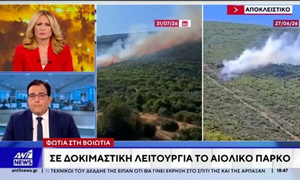 Αποκάλυψη ΑΝΤ1: Κάτω από ποιες συνθήκες λειτουργούσε το  Αιολικό πάρκο στον Άγιο Βασίλειο
