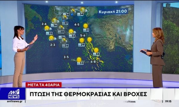 Αποπνικτική ατμόσφαιρα λόγω σκόνης μετά τα 40άρια