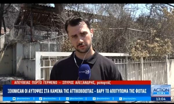 Αττικοβοιωτία: Ξεκίνησαν οι αυτοψίες στα καμένα – Βαρύ το αποτύπωμα της φωτιάς
