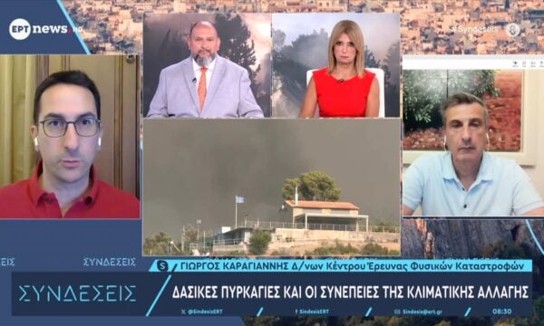 Δασικές πυρκαγιές και οι συνέπειες της κλιματικής αλλαγής