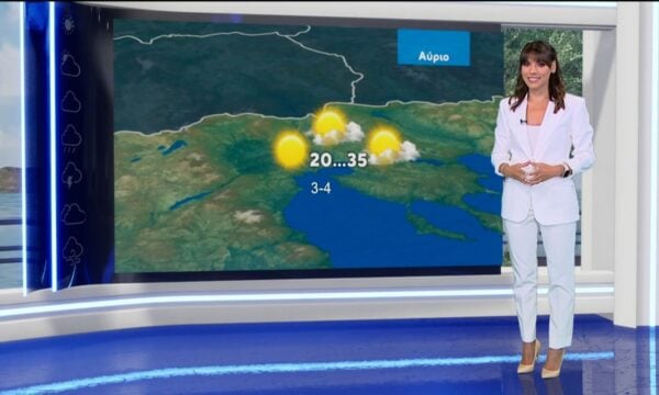 Δελτίο καιρού στις 20:00 – 01-08-2026