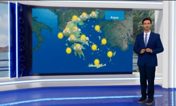 Δελτίο καιρού στις 20:00 – 26-08-2026