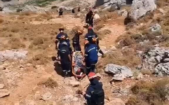 Διάσωση Δανού περιπατητή στη Ρόδο