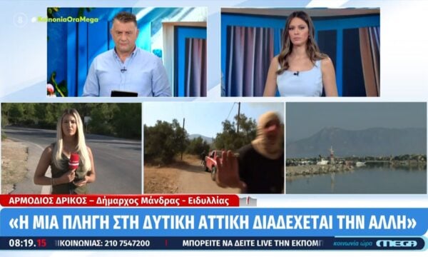 Δήμαρχος Μάνδρας: «Η μία πληγή στη Δυτική Αττική διαδέχεται την άλλη»