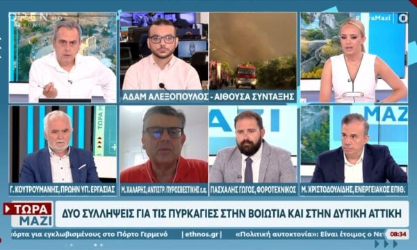 Δύο συλλήψεις για τις πυρκαγιές σε Βοιωτία και Δυτική Αττική