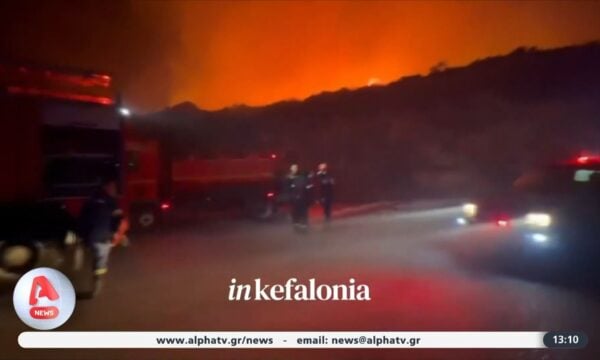 Εφιαλτική νύχτα στην Κεφαλονιά