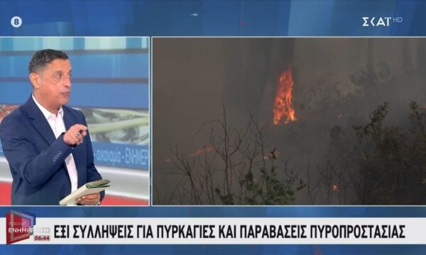 Έξι συλλήψεις για εμπρησμό από αμέλεια και παραβάσεις πυροπροστασίας σε δύο μέρες