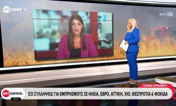 Έξι συλλήψεις για εμπρησμούς σε Ηλεία, Έβρο, Αττική, Χίο, Θεσπρωτία & Φωκίδα