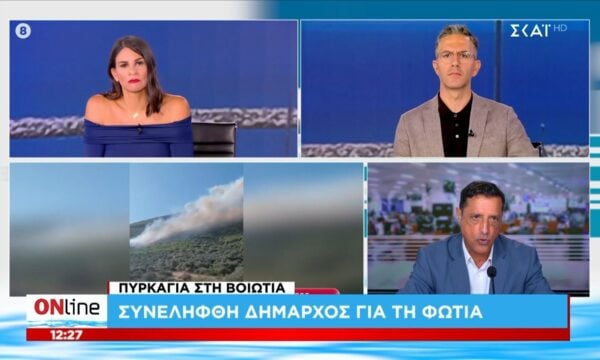 Έκτακτη είδηση για την πυρκαγιά στη Βοιωτία: Συνελήφθη Δήμαρχος για τη φωτιά