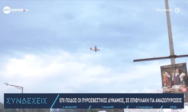 Επί ποδός οι πυροσβεστικές δυνάμεις στη Χαλκιδική