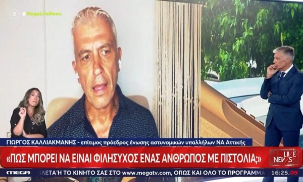 Γ. Καλλιακμάνης για δολοφονία 45χρονης στη Ν. Σμύρνη: «Πώς μπορεί να είναι φιλήσυχος ένας άνθρωπος με πιστόλια;»
