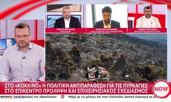 Γ. Βρεττάκος: «Πρώτο μας μέλημα είναι η ανθρώπινη ζωή, για να μην έχουμε εικόνες με ανθρώπους να μπαίνουν στη θάλασσα γιατί δεν έχουν έξοδο διαφυγής»