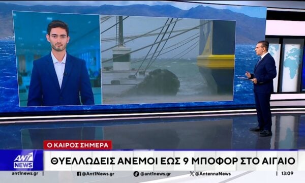 Για δεύτερη μέρα, σοβαρά προβλήματα δημιουργούν στις ακτοπλοϊκές συγκοινωνίες, οι πολύ ισχυροί βοριάδες