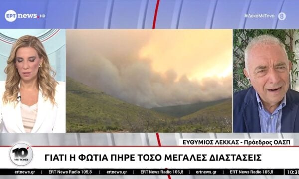 Γιατί η φωτιά πήρε τόσο μεγάλες διαστάσεις