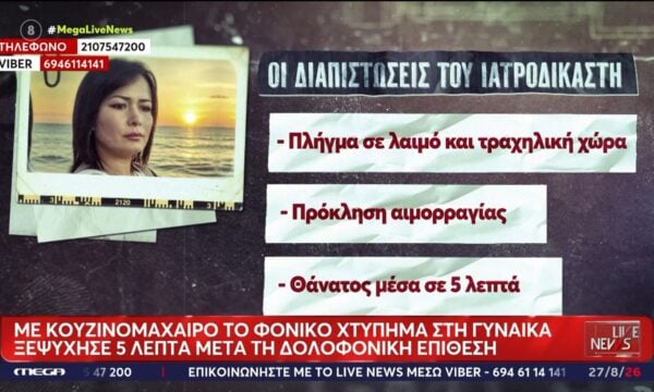 Γυναικοκτονία στη Ροδόπη: Με κουζινομάχαιρο το φονικό χτύπημα – Τι λένε στο Live News συγγενείς δράστη και θύματος