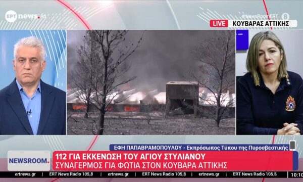 Η εκπρόσωπος Τύπου του ΠΣ Έφη Παπαβραμοπούλου στο ΕΡΤnews