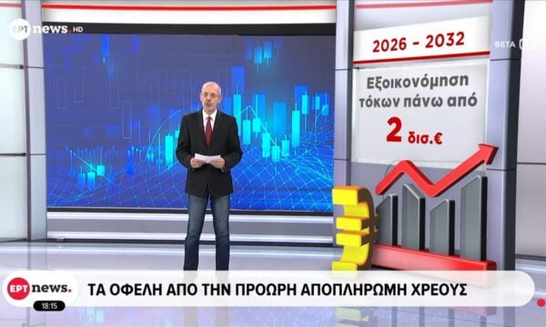 Η Ελλάδα «σβήνει» νωρίτερα τα παλιά χρέη – Ποια τα οφέλη