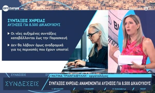 Η εργατολόγος Ματίνα Τριανταφύλλη στις «Συνδέσεις»