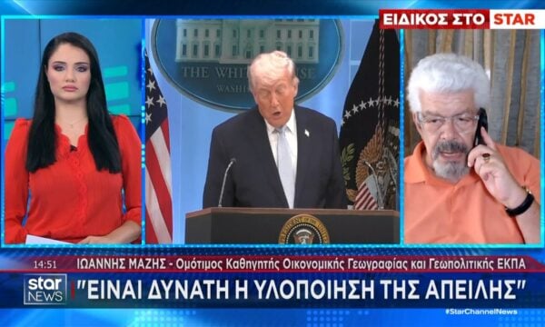Ι. Μάζης για Ιράν: «Είναι δυνατή η υλοποίηση της απειλής»