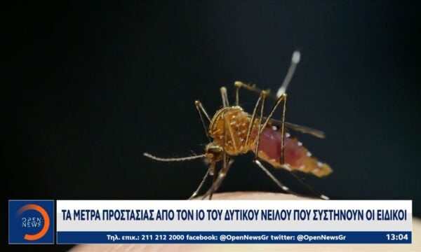 Ιός του Δυτικού Νείλου: Δεύτερη στην Ευρώπη η Ελλάδα σε κρούσματα
