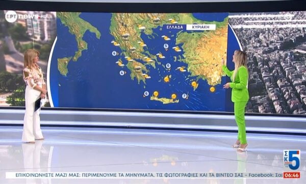 Καιρός: Νέα άνοδος της θερμοκρασίας, πότε αναμένεται πρόσκαιρη ανάσα – Αναλυτική πρόγνωση από την Όλγα Παπαβγούλη