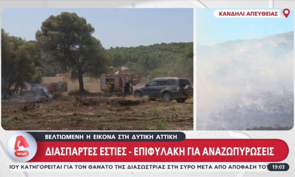 Κανδήλι απευθείας: Σε επιφυλακή για αναζωπυρώσεις