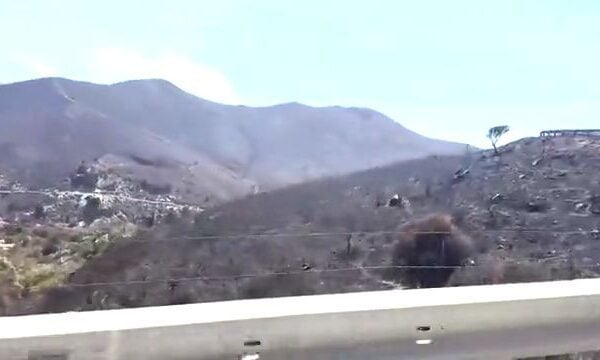 Καταστροφές στην ευρύτερη περιοχή του Ρεθύμνου από την πυρκαγιά