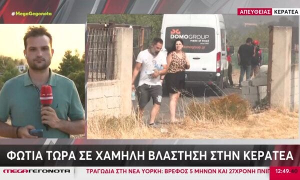 Κερατέα: Φωτιά σε χαμηλή βλάστηση – Ισχυρές πυροσβεστικές δυνάμεις στο σημείο