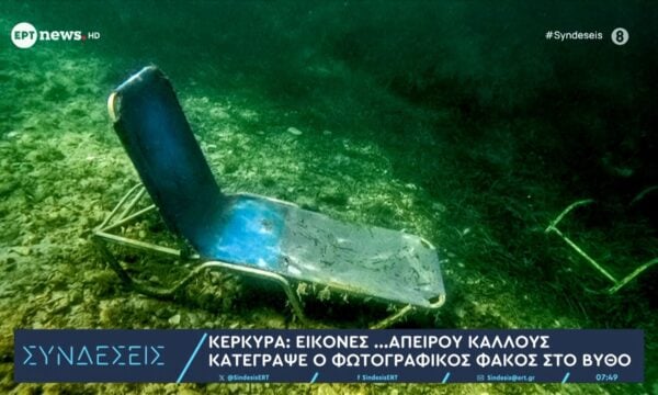 Κέρκυρα: Εικόνες απείρου κάλλους κατέγραψε ο φωτογραφικός φακός στο βυθό