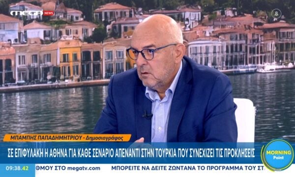 Μ. Παπαδημητρίου: «Πρακτικά η Ελλάδα είναι σε εμπόλεμη κατάσταση»