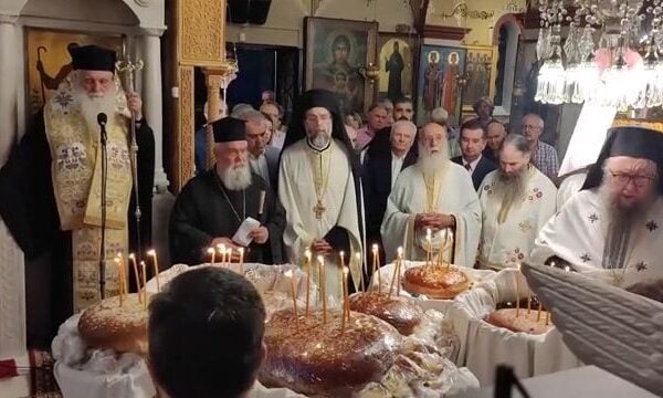 Με λαμπρότητα η Απόδοση της Κοίμησης της Υπεραγίας Θεοτόκου στη Ν. Κίο