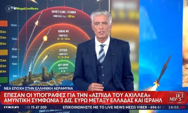 Ν. Ευαγγελάτος για την «Ασπίδα του Αχιλλέα»: «Είναι αμυντικό όπλο, δεν επιτίθεται»